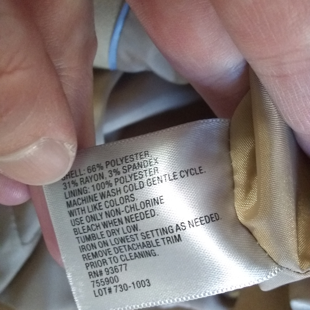 Worthington belted tailored suit jacket 12 petite - Picture 7 of 9